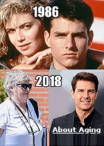 Remember the 1986 movie ''Top Gun''? Kelly McGillis was 5 years older than Tom Cruise, but looks much more than that now. Why do some people continue to look young?